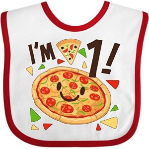 Inktastic – Im One! pizza birthday party Baby Bib 2fdda